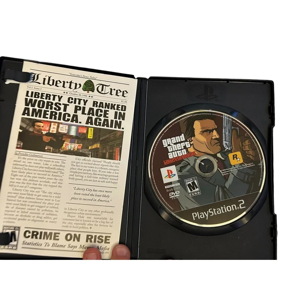 PS2 Grand Theft Auto Collection Lot of 4 GTA III Vice City San Andreas LCS CIB